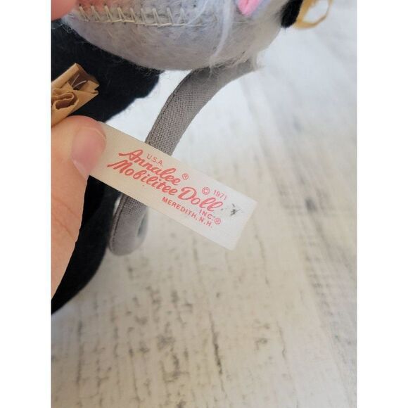 Annalee 1971 witch broom Mouse trick or treat candy bag - Picture 6 of 7